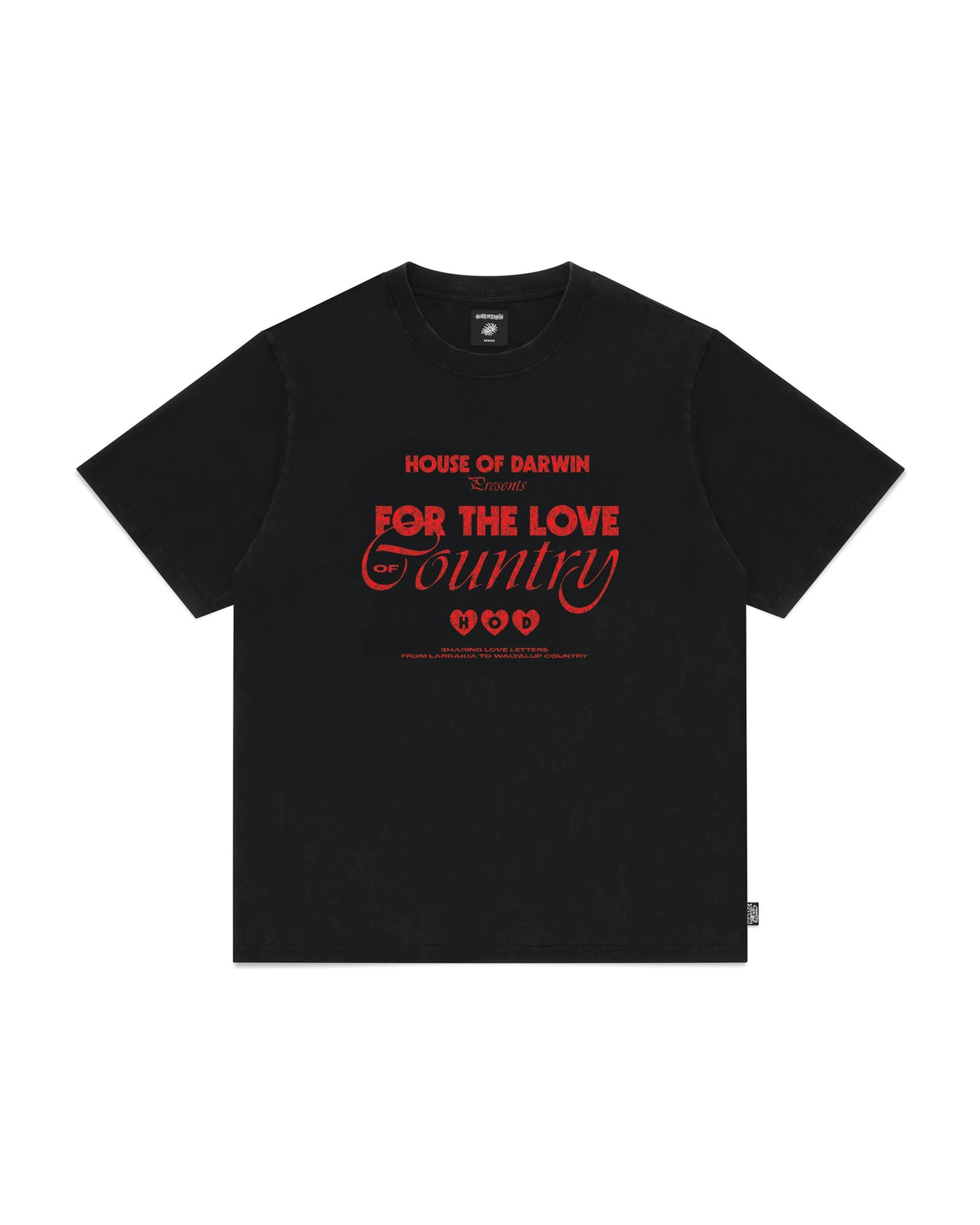 For the Love of Country Tee - Larrakia x Walyulup