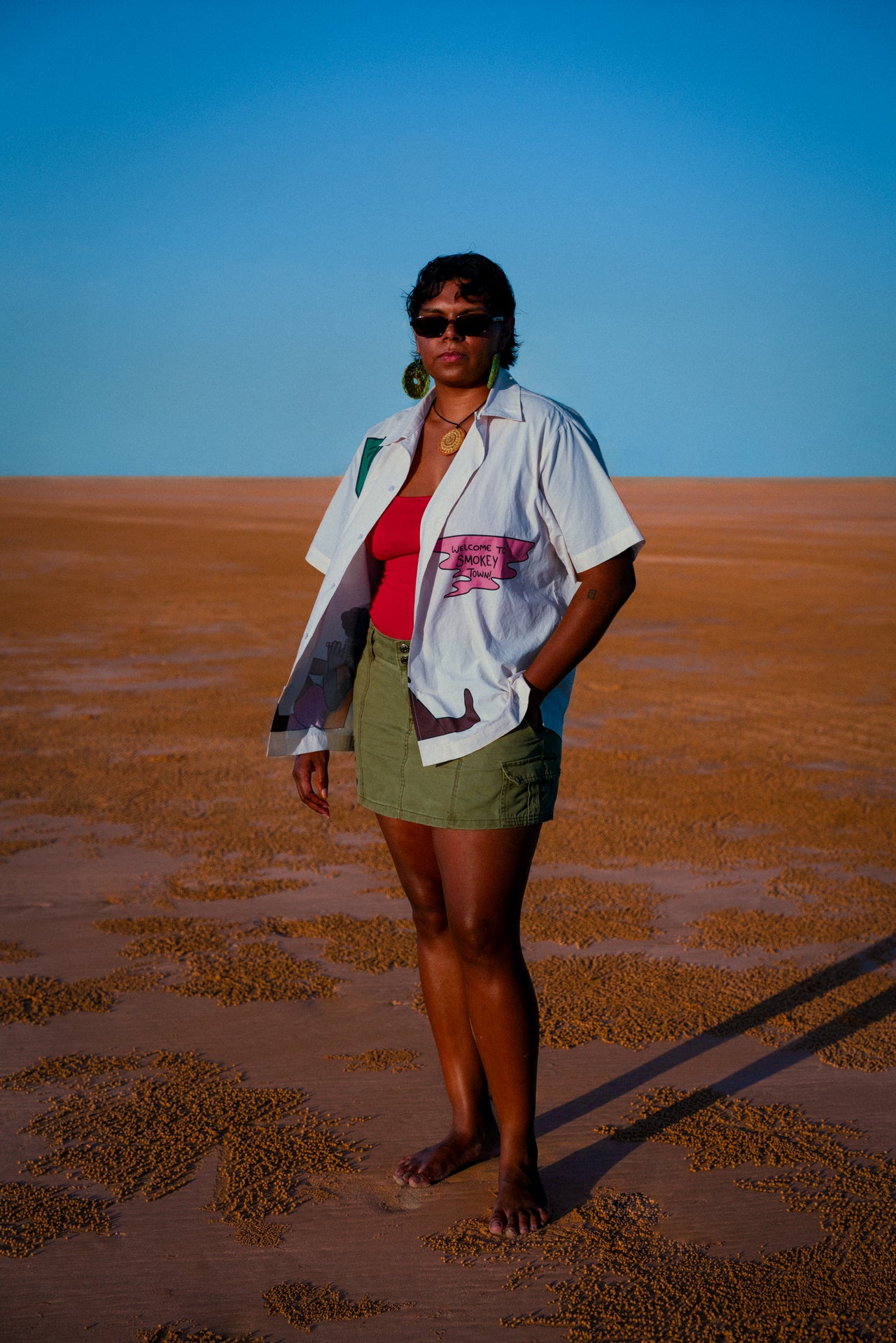 Molly Hunt x HOD Big Smokey Town Shirt