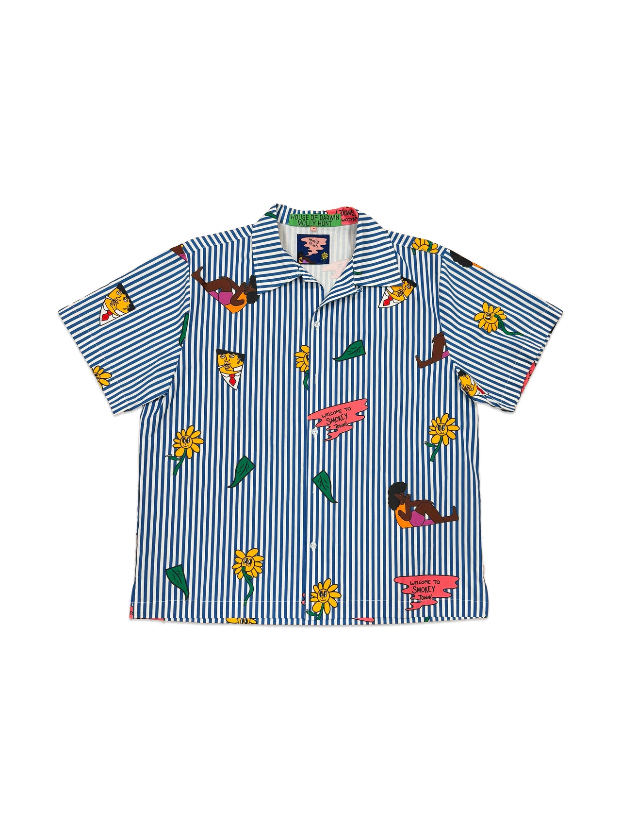 Molly Hunt x HOD Striped Smokey Town Shirt