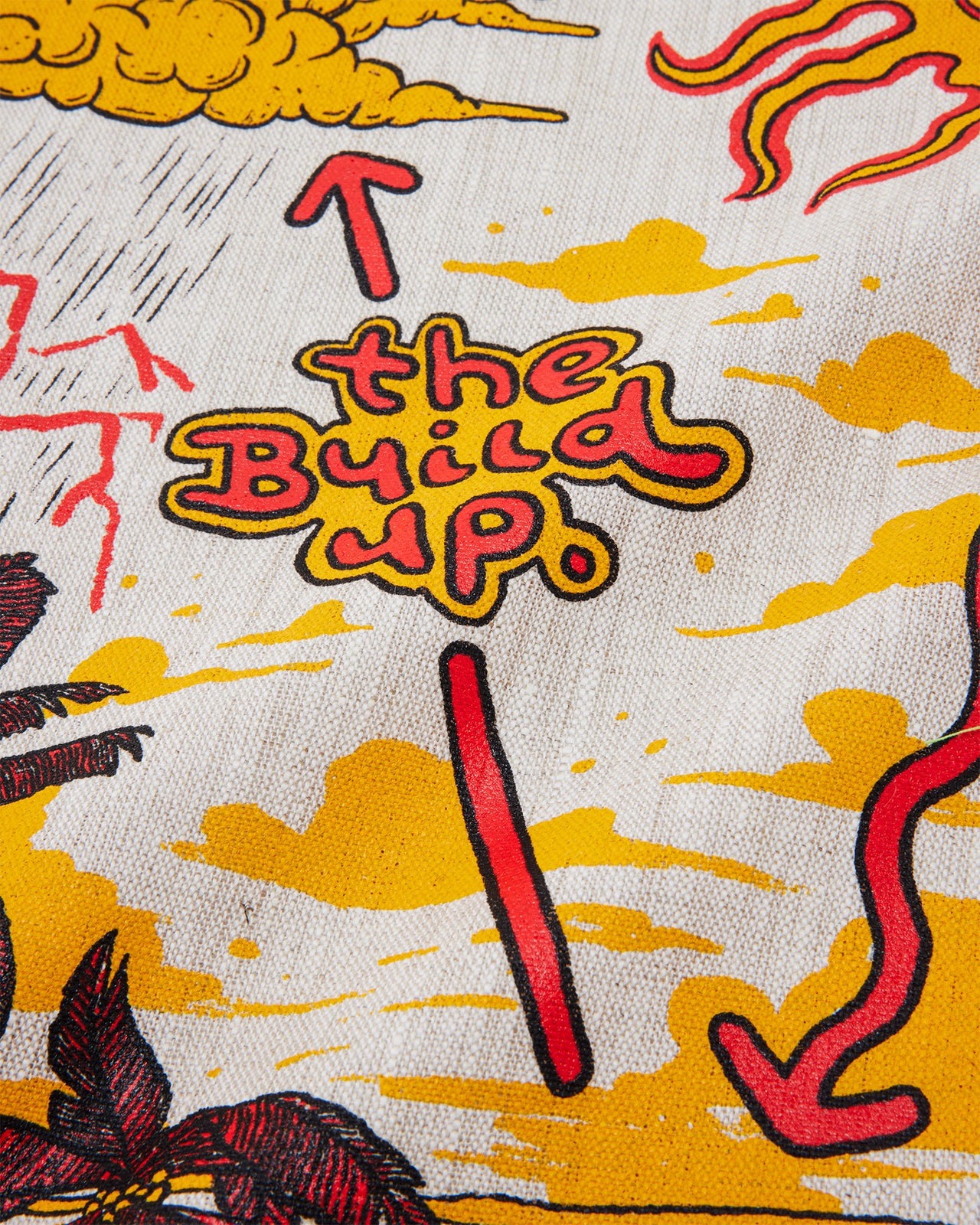The Build Up Tea Towel
