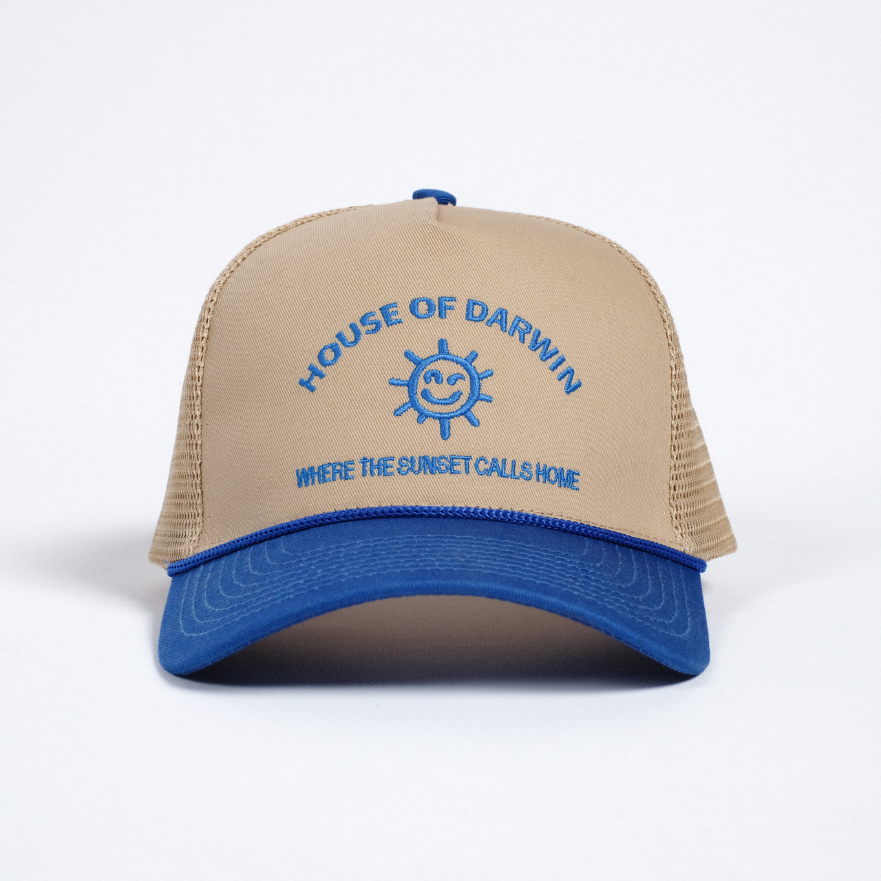 Sunset Trucker Hat - Blue
