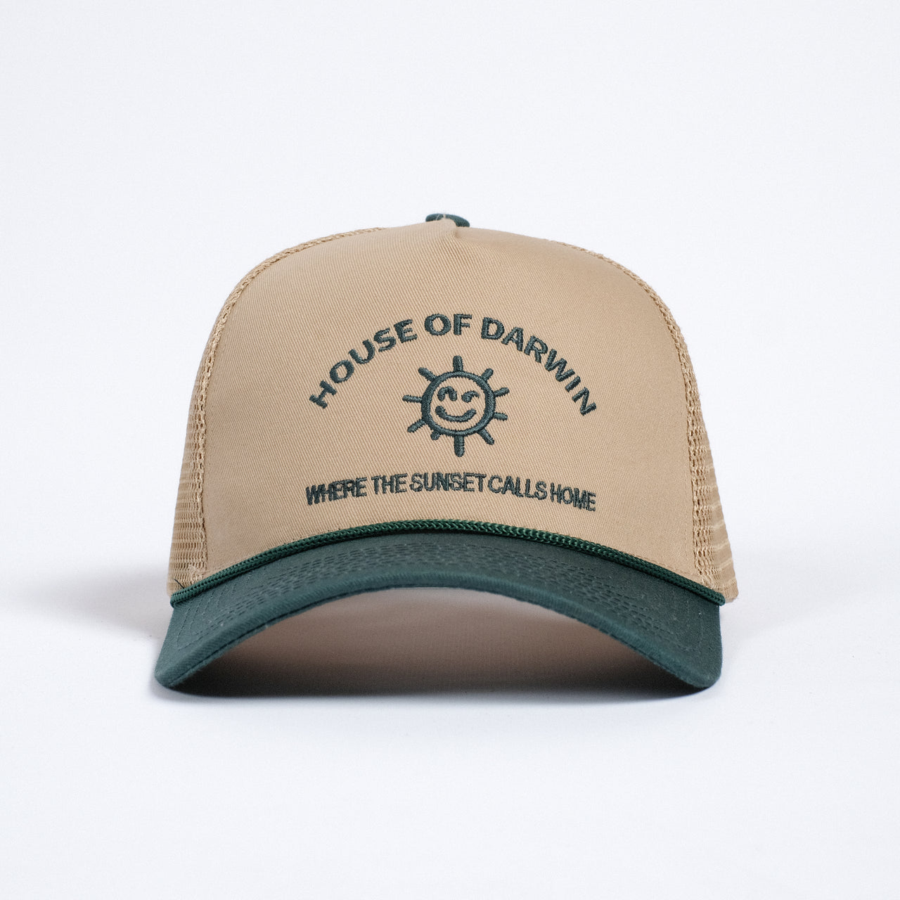 Sunset Trucker Hat - Green