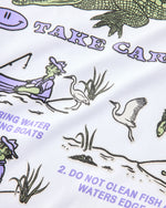 Take Care Semi Crop - White