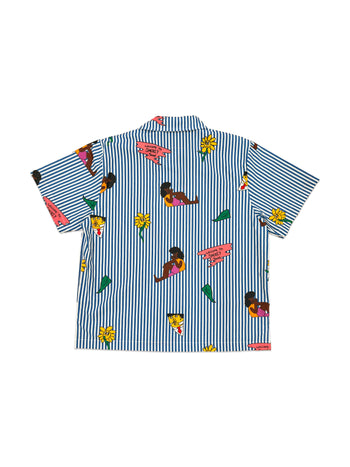 Molly Hunt x HOD Striped Smokey Town Shirt